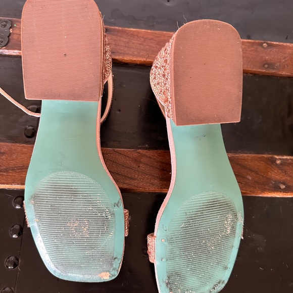 Betsey Johnson Pink Rhinestone Heels 💖 - Picture 5 of 5